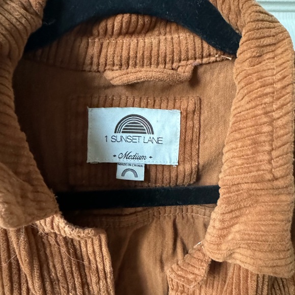 Brown Corduroy Light Jacket - Picture 3 of 3